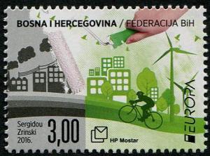 HERRICKSTAMP NEW ISSUES BOSNIA & HERZEGOVINA (CROAT) Sc.# 330 EUROPA 2016