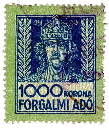 (I.B) Hungary Revenue : Sales Tax 1000kr