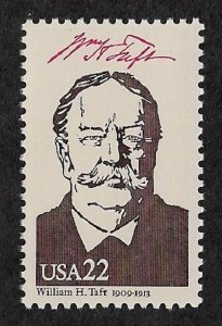 2218h AMEXIPEX 86 Taft MNH Single