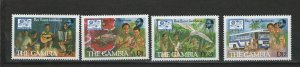 Gambia 1987 MNH Sc 704-7