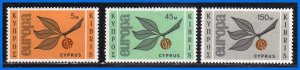 1965 - Chipre - Sc. 262 - 264 - MNH - CH-53 - 01