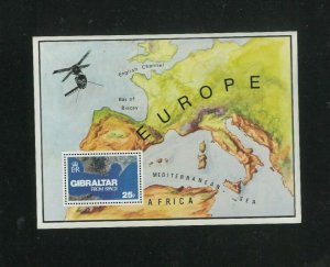 Wholesale Topical. Gibraltar #364 SS View from Space. Cat.10.80 (.90x12)