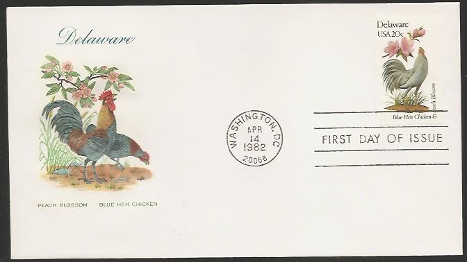 #1960 U/A HOUSE OF FARNAM FDC   Delaware