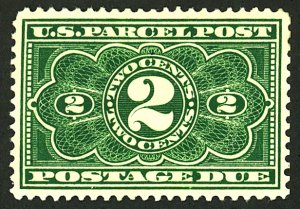 U.S. #JQ2 MINT OG LH