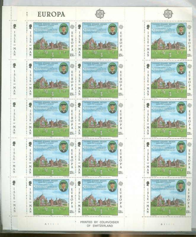 Isle of Man #174-175  Multiple (Europa)