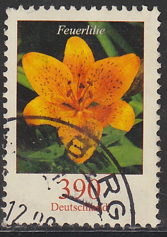 Germany, Used Flower Definitive, Sc. no. 2323, 390c hi value