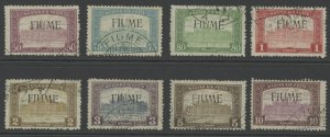 FIUME 13-20a USED, SOME CTO (C 335)