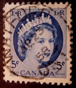 Canada #341 CDS Cancel Watford, ON {ebhs145}