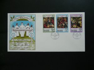 religion Christmas 1976 FDC New Hebrides (GB)