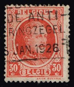 Belgium #153 King Albert I; Used (0.25)