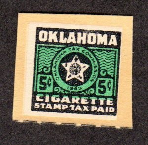 Oklahoma State Revenue, Cigarettes SRS # C34a MNH Lot 230719 -04