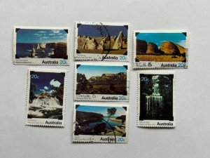 Australia – 1979 – Set of 7 “National Park” Stamps – SC# 700-706 – Used
