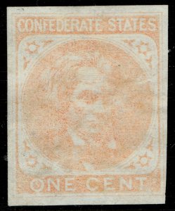 [0907] CONFEDERATE STATES 1863 Scott#CSA14 MNG