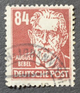DDR Sc # 10N44, VF Used