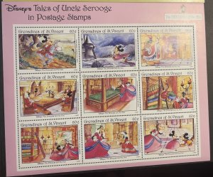 ST.VINCENT/GRENADINES # 679-683-MINT NH--COMPLETE SET OF SHEETS OF 9--1992