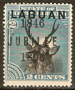 Labuan 67 SG 84 MHR F/VF 1896 SCV $52.50