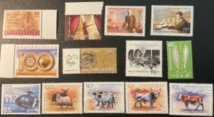 HUNGER 2005. Lot 13 Stamps. 9 Complete Series. MNH-