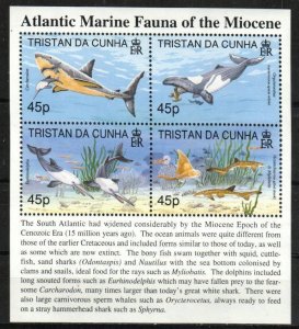 Tristan da Cunha Stamp 619  - Marine Life of the Miocene