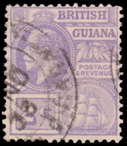 BRITISH GUIANA STAMP 1921 - 27. SCOTT # 193. USED. # 3