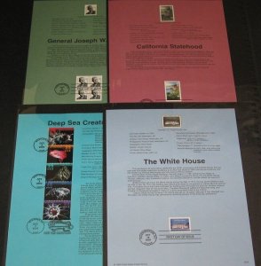 US 2000 First Day Souvenir Pages Yearsets Complete set