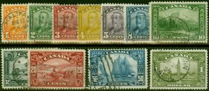 Canada 1928-29 Set of 11 SG275-285 Fine Used 