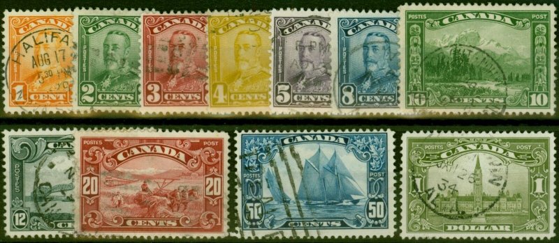 Canada 1928-29 Set of 11 SG275-285 Fine Used 