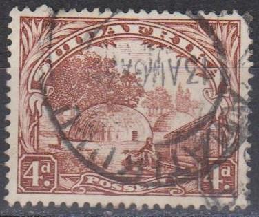 South Africa #40b F-VF Used CV $11.00 (B2073)