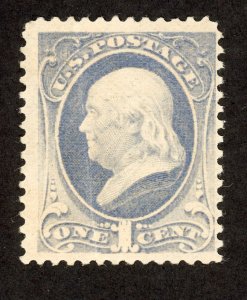 US 206 MH 1881 1C gray blue