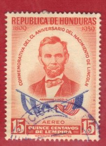 HONDURAS SCOTT #C295 15c, USED  1959