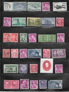 Just Fun Page #663 U.S Mixture POSTMARKS, SLOGANS & CANCELS Collection / Lot