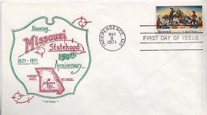 United States, First Day Cover, Missouri, Art