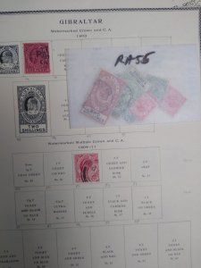 collection on pages Gibraltar 1903-29 QJ: CV $271