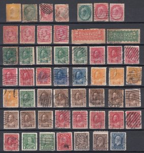 Canada Queen Victoria – King George V Collection Used x52