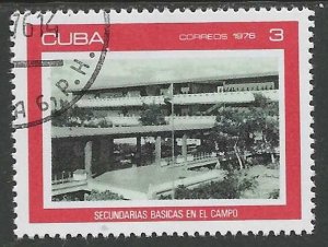 CUBA 1976 Modern Secondary Schools Issue Sc 2068 CTO Used