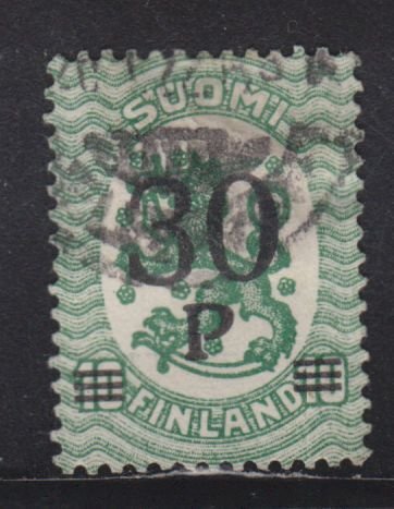 Finland 123 Finnish Arms 1921 O/P