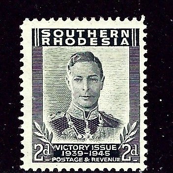 Southern Rhodesia 68 MH 1947 issue    (ap2725)