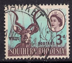 Southern Rhodesia 1964 3d Brown & Pale BlueSG 95.(D686 )