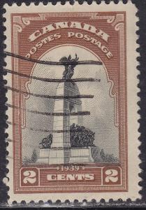 Canada 247 Royal Visit Tour Issue 2¢ 1939