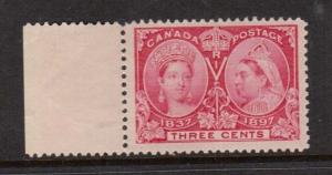 Canada #53 XF/NH Margin Copy **With Certificate**