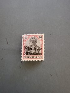 Stamps German Offices in Morocco Scott #39 never hinged