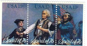 1629-31 Sprit of 76 Strip of 3  MNH