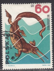 Poland 1310 Mesosaurus 1965