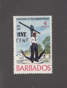 Barbados Scott #322 MH