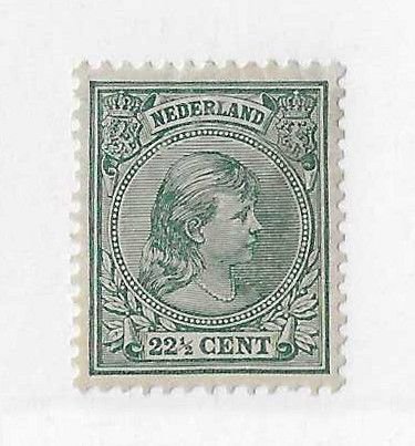 Netherlands Sc #47 12 1/2c OG VF