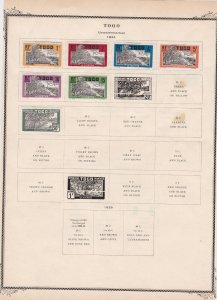 togo mounted mint stamps on page 1921 - 24 ref r11352