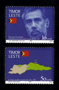 Timor Scott #356-357 MNH