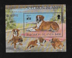 Solomon Islands 1994 Dogs Boxer MNH 