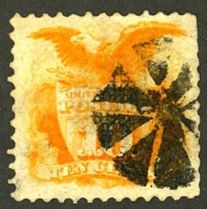 U.S. #116 USED FANCY CANCEL