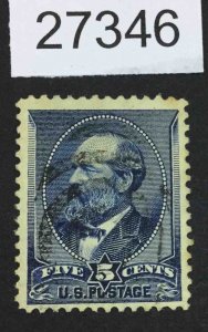 US STAMPS  #216 USED LOT #27346