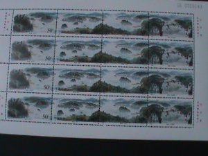 ​CHINA-1998 SC#2886a JINGPO LAKE-BEAUTIFUL VIEWS-MNH-MINI SHEET-VERY FINE